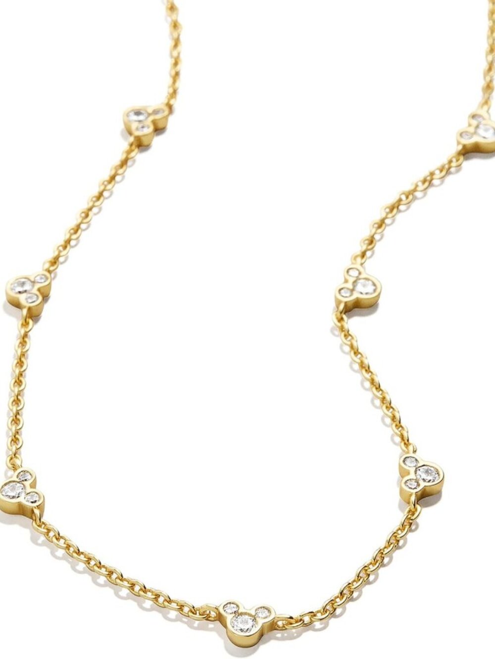 Demi-Fine Disney Mickey Mouse Necklace | Cute Charm Jewelry for Fans